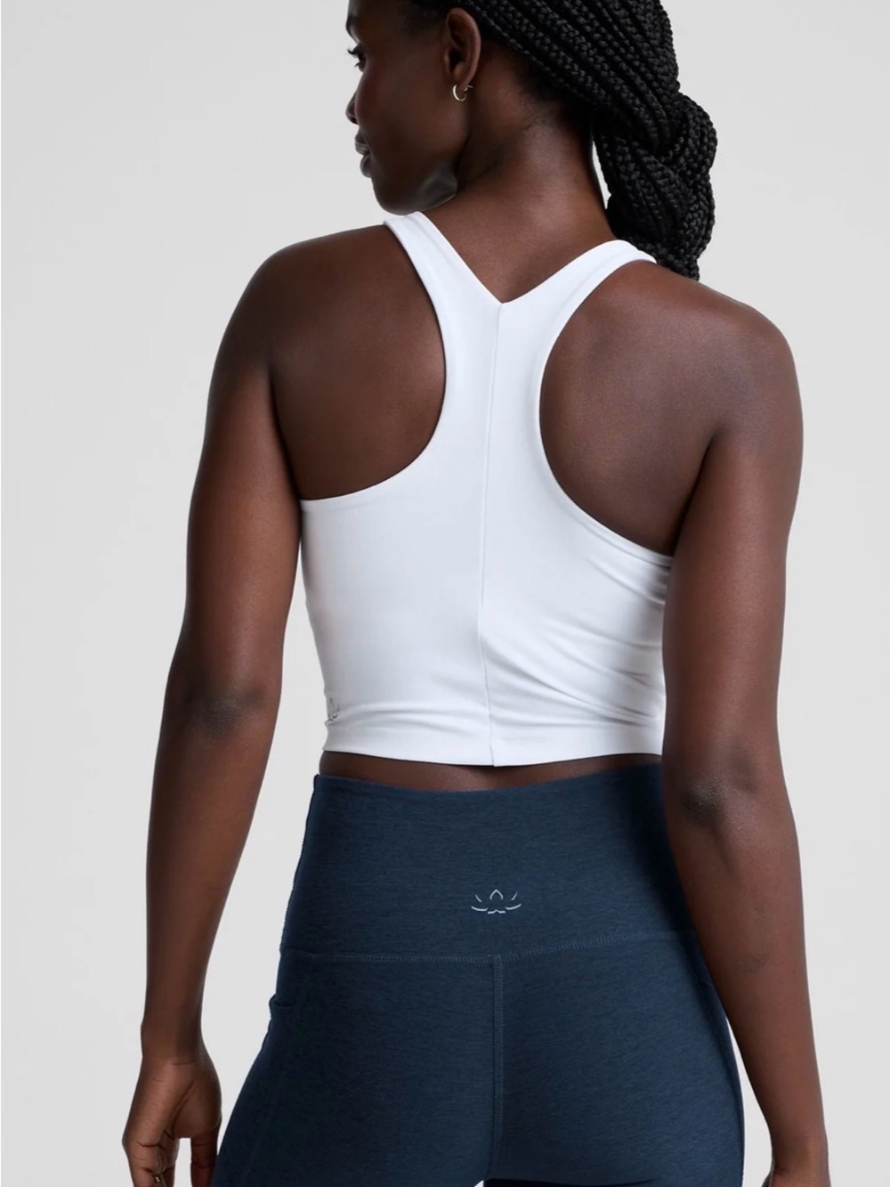 Beyond Yoga Spacedye Refocus Cropped Tank - leaf green, medium - Picture 6 of 6